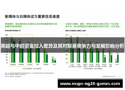 英超与中超资金投入差异及其对联赛竞争力与发展影响分析